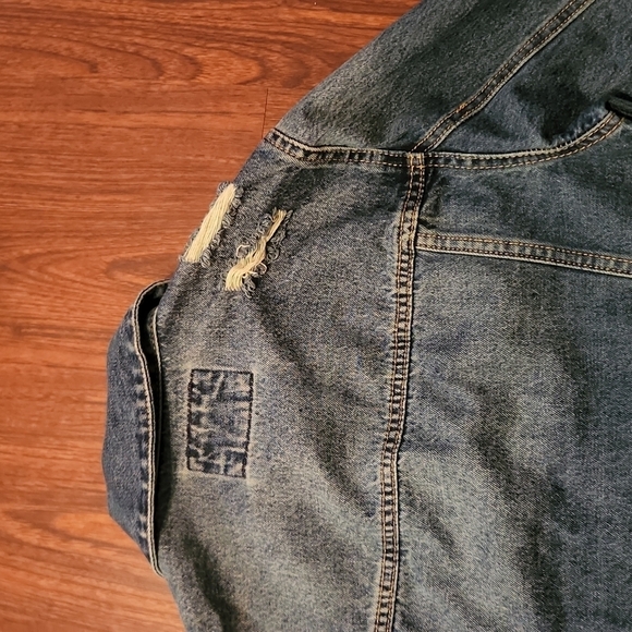 Forever 21 Jacket Denim Small - Picture 13 of 14